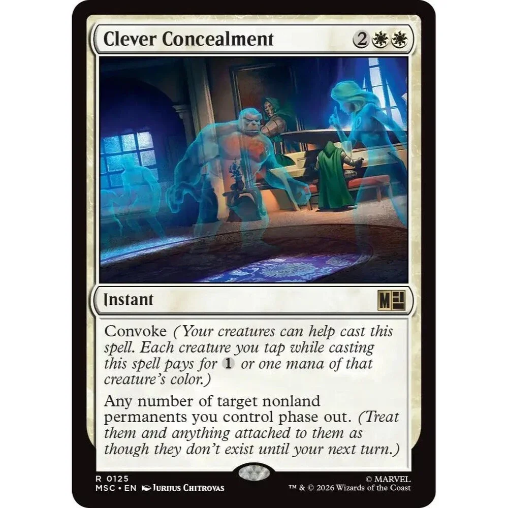 Clever Concealment | MSC | 125 | NM/Rare | 031-MSC-R